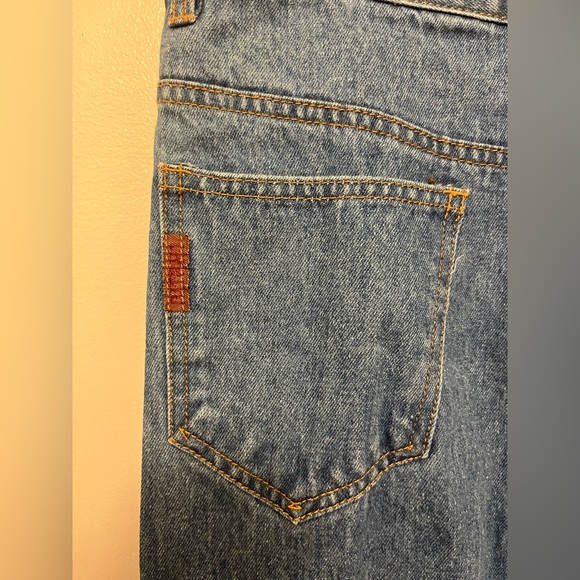 Gitano | Vintage Front Button Denim Skirt - Picture 3 of 5